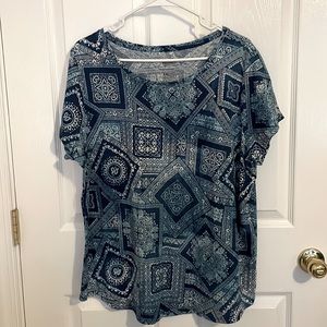 SONOMA XXL short sleeve Top, EUC